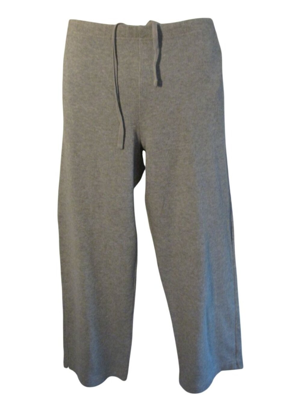 Pendleton M Gray Knit Cotton Pants Sweatpants POCKETS